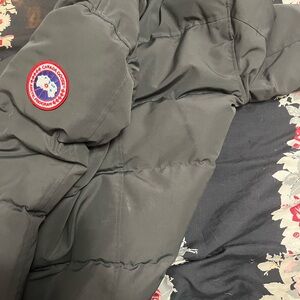 Canada Goose Gray Puffer Jacket